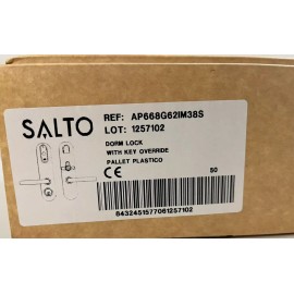 Salto xs4 - Model Ai6xx Dorm lock with Key Override AP668G62IM38S