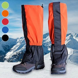 Mountaineering spats, summer spats, outdoor snow cover spats ELS-044 Orange/Long