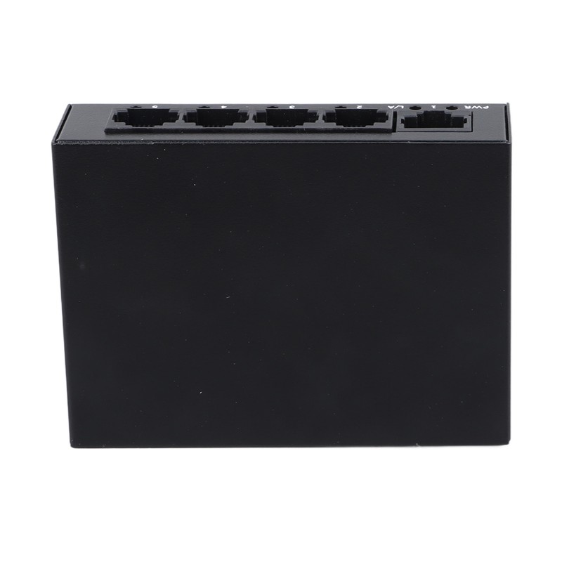 5 Port Ethernet Switch Professional High Speed 10 100Mbps Iron