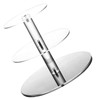 Cupcake Stand Multi Round Tiers Transparent Acrylic High Stability Cupcake