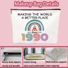 35th Birthday Gifts for Women, 35th Birthday Decorations Makeup Bags