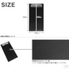 Payment Board Ticket Holder Clip Type Binder PU Leather Ticket