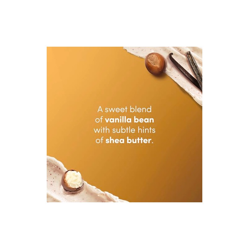 Dove Vanilla Sugar & Shea Butter Body Scrub Exfoliates and