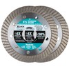 Makita E-07222 X-Lock 4-1/2" Turbo Rim Diamond Blade for Masonry