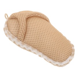 Vaguelly Bath Scrubber Shower Tool Lightweight Exfoliating Body Wash Scrubber for Relaxing Clean Portable Slipper Shape for Travel and Gifting