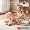 TUMAMA Talking Dancing Duck Toy - Soft Plush Electronic Pet