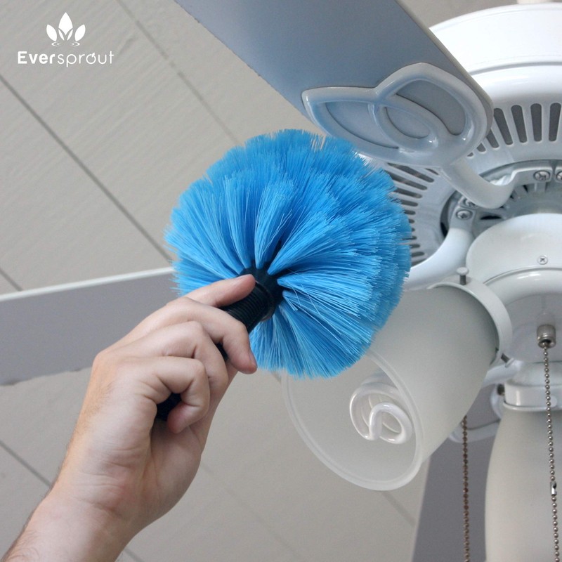 EVERSPROUT Twist-On Cobweb Duster | Hand Packaged to Protect Bristles