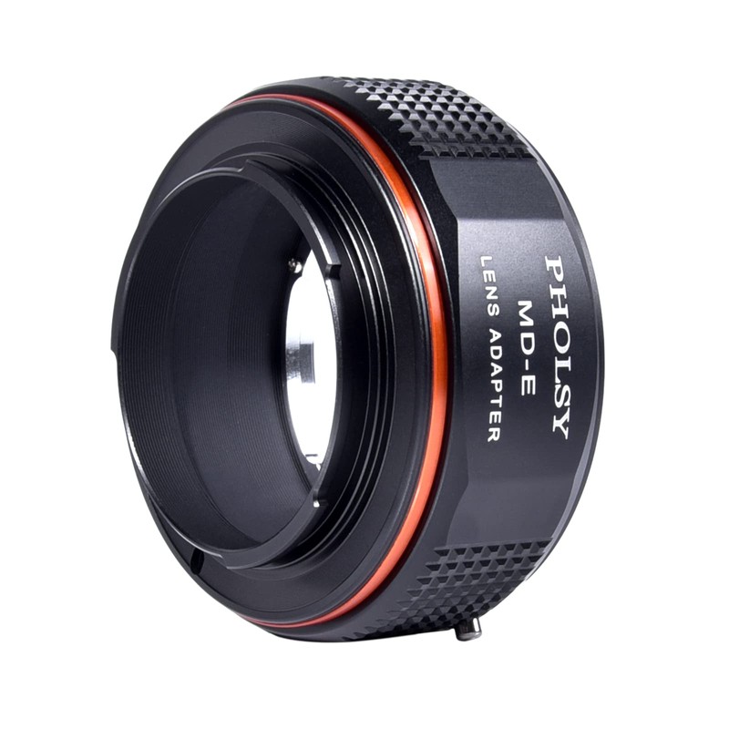 PHOLSY Manual Lens Adapter: Compatible with Minolta Rokkor MD (MC/SR)