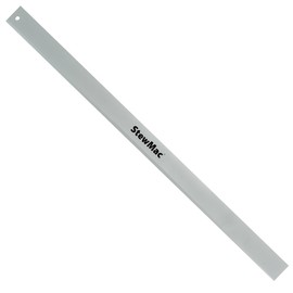 StewMac Precision Straightedge, 24" Length (3799) - Stainless Steel Machined Guitar Tool for Neck and Fret Evaluation - Truss Rod Adjustments - Accurate to ±.0015" per Foot