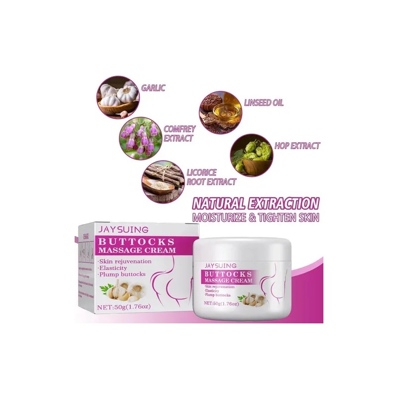 Zyy Crema Reafirmante Esencial For Agrandar Los Glúteos -