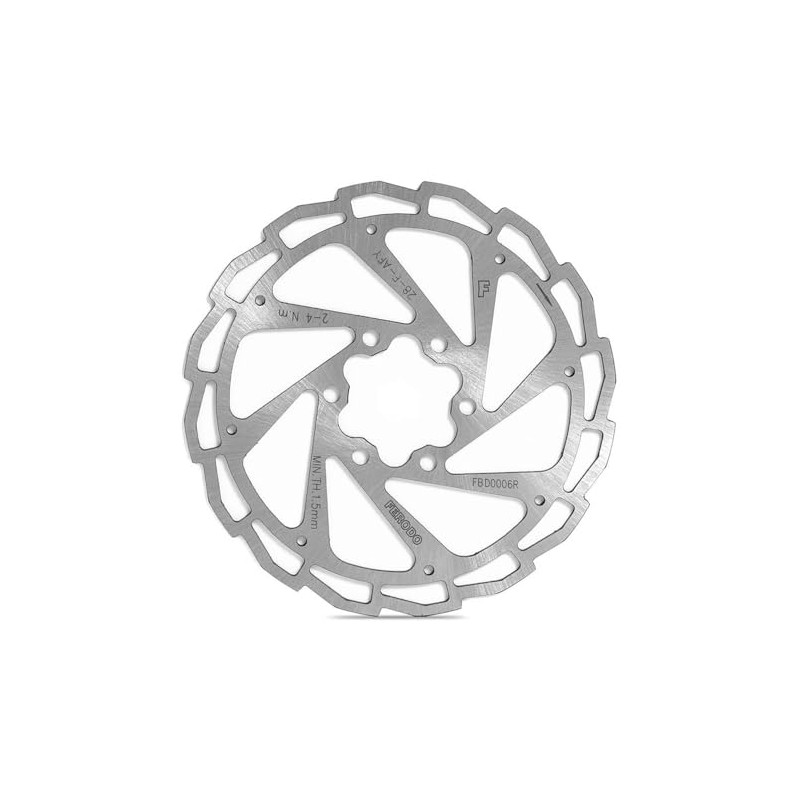 Ferodo MTB 6 Bolt Disc Brake Rotor 140/160/180/203/220 mm 180