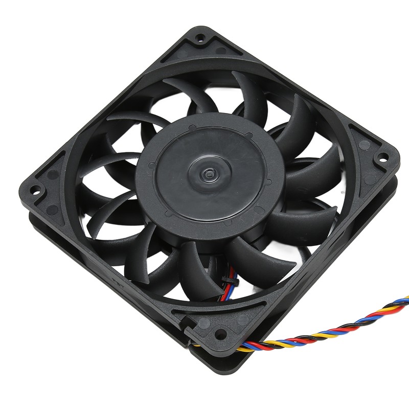 120mm Computer Case Fan Double Ball Bearing Support PMW Temperature