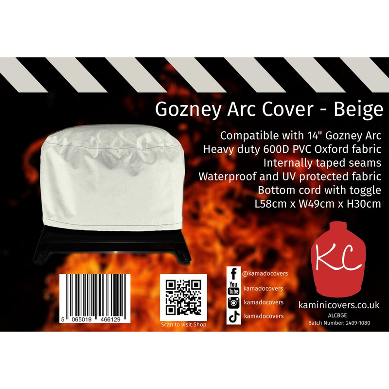 Gozney Arc Pizza Oven Cover in Beige