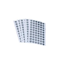 5 Sheets/300Pcs Aluminium Foil Film Sealing Sticker - Toothpaste Cosmetic Soft Tube Essential Oil Bottles Makeup Storage Containers Stopper(15mm)