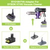 BTRUI V7/V8 Adapter for Ryobi 18V Lithium Battery Convert to