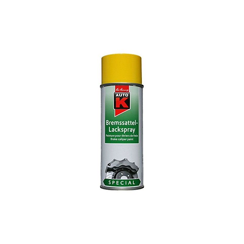 KWASNY 233 075 AUTO-K SPECIAL Bremssattel-Lackspray Gelb 400ml