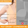 Post Surgery Front Closure Bra (Nude, Medium)