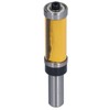 1/2in Shank Flush Trim Bit Double Bearings Straight Milling Cutter
