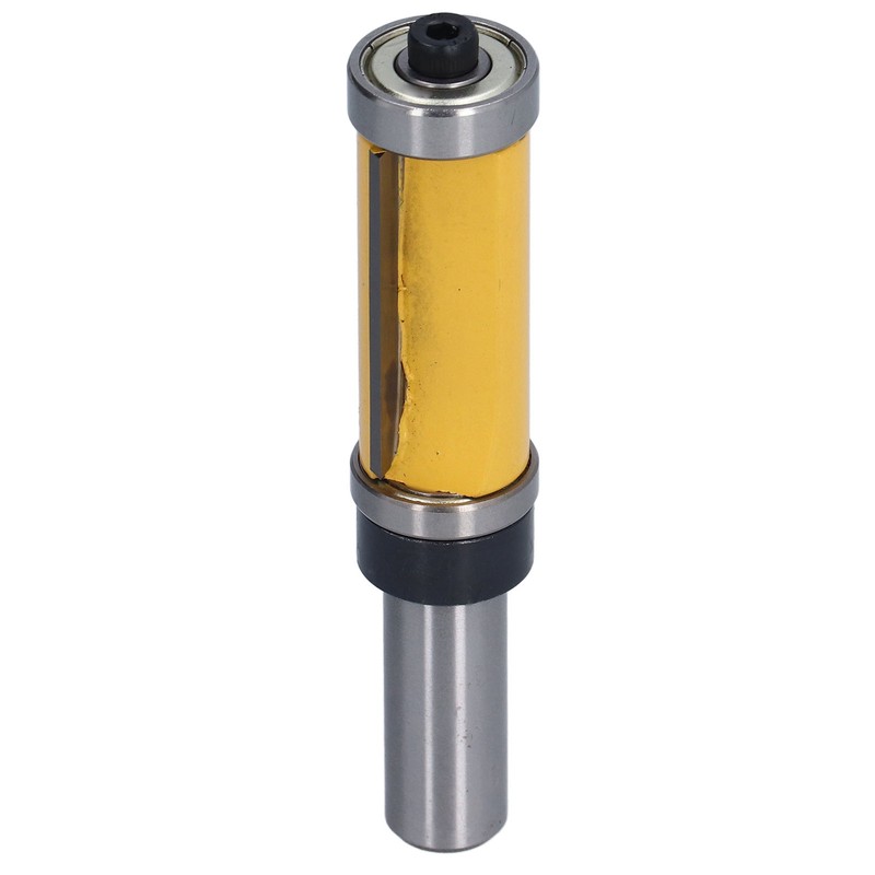 1/2in Shank Flush Trim Bit Double Bearings Straight Milling Cutter