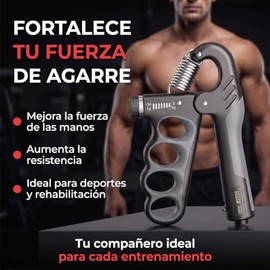 Entrenador de Fuerza de Agarre, 5-100 kg Ajustable Fortalecedor de Fortalecedor de Agarre de Mano, con Contador, para El Tratamiento para Restaurar y 