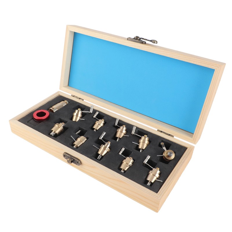 Mainspring Winder Set Brass Watch Repair Tool Wristwatch Repairing Kit