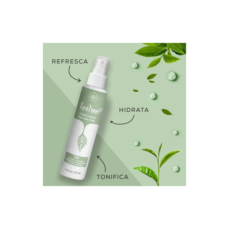 Árbora Kit Tónico + Jabón Facial con Tea Tree y
