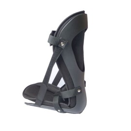 Night Splint Dorsal Soft Light for treatment of Plantar Fasciitis -Small (Black inner, 7-8.5)