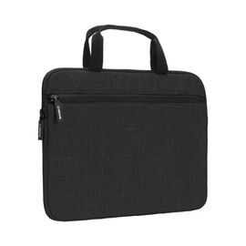 Incase Carry Zip Brief for 13 inch Laptops – Sleek, Lightweight Protective Bag with Dual-Weave Polyester, Webbing Carry Handles – Stylish and Durable Laptop Sleeve/Case for Work & Travel - Black