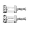 6pcs Chrome Plated Metal Bridge String Tremolo Saddle Part for