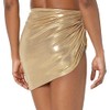 Norma Kamali Women's Diana Bottom, Gold, Large