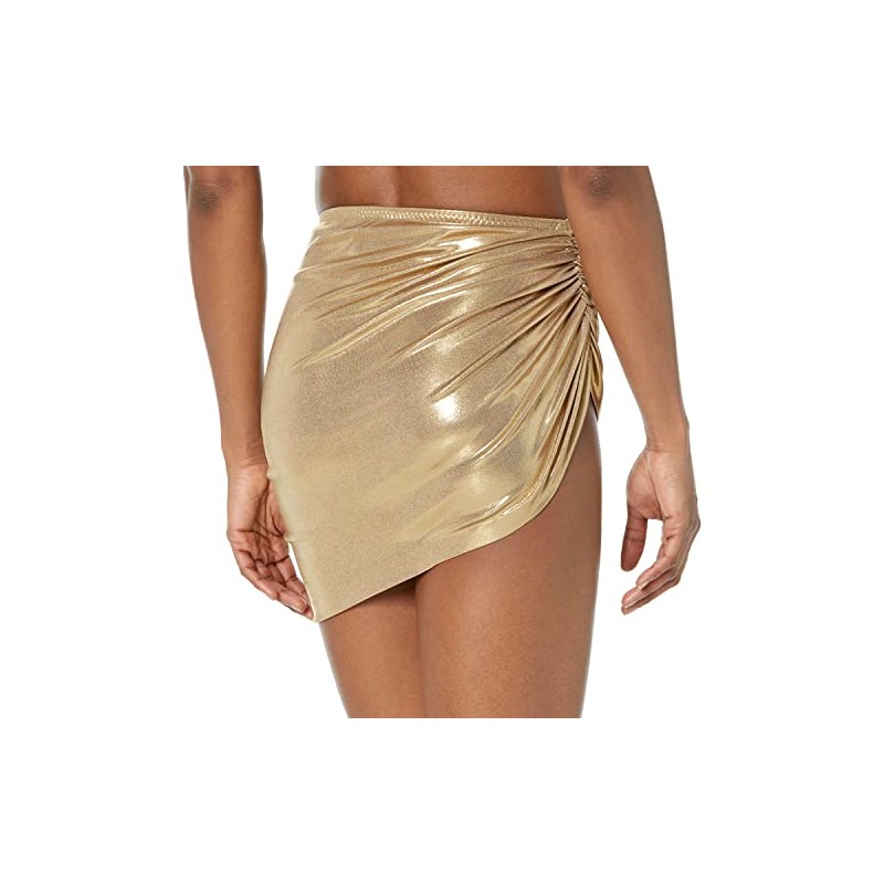 Norma Kamali Women's Diana Bottom, Gold, Large