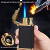 Torch Lighter, Magic Dual Flame Crocodile Lighter, Dual Fire Lighter,
