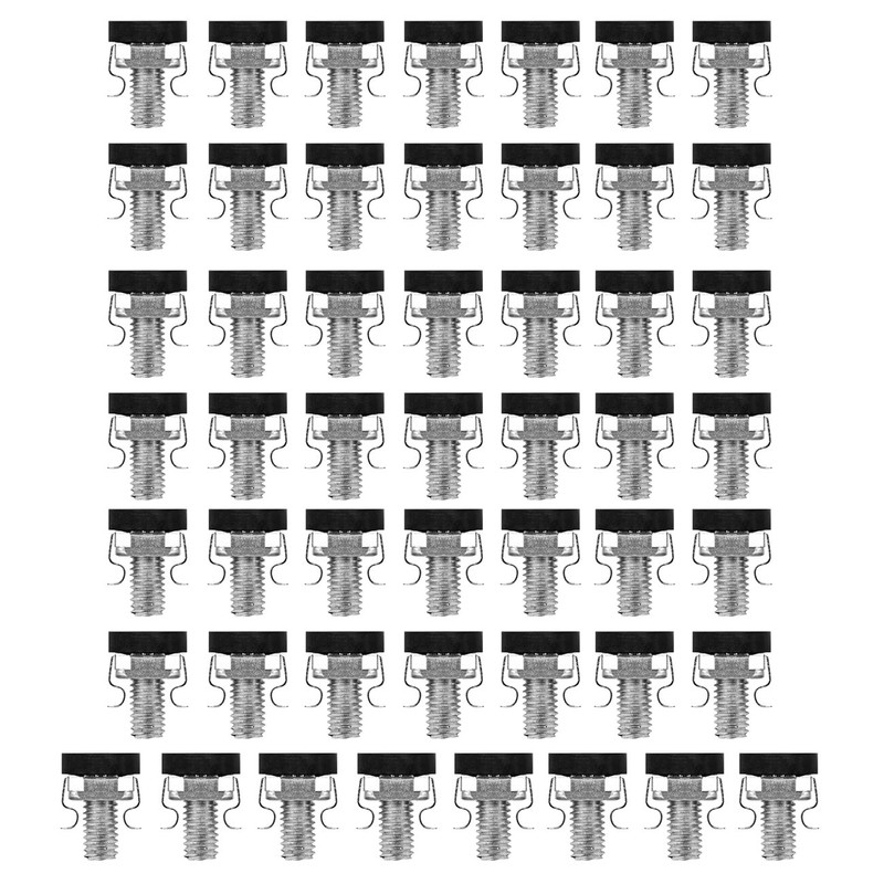 deleyCON Lock Nut and Screw Set, silver, MK3272