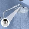 Pack of 6 Tap Extension 1/2 Inch, Stainless Steel Shower