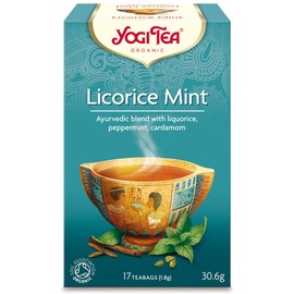 Yogi Tea Licorice Mint Teabags (Pack of 2, Total 34)