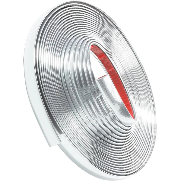 Does not apply 1/2 Inch Wide Chrome Tape,25Ft Chrome Tape