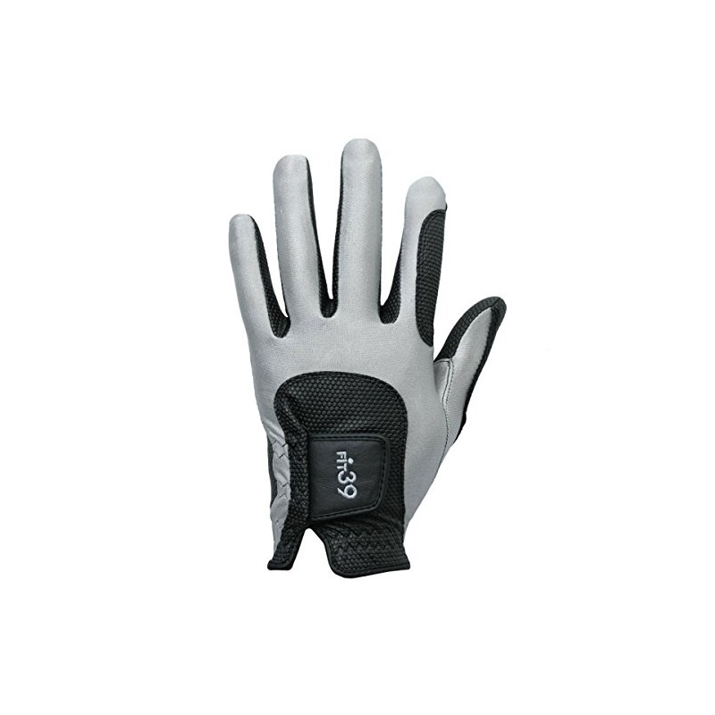 MIC 39 GOLF FIT39 Glove for Left Hand, Small, Gray/Black