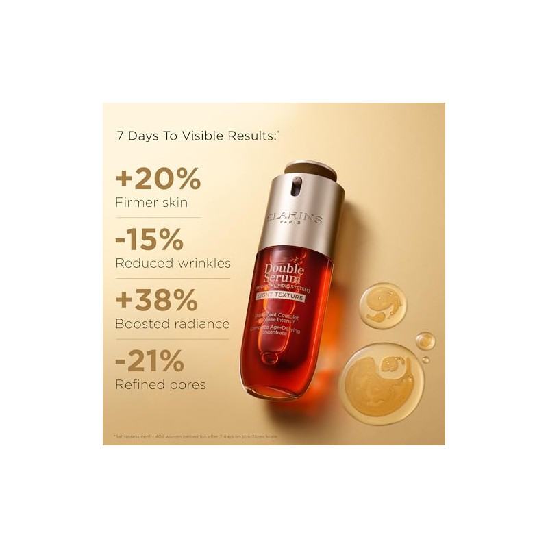 Double Serum Light by Clarins for Women - 1.6 oz