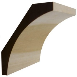 EWCR41 Cove Crown 1-3/8" x 6-3/16 Unfinished 4" High x 4-5/8" Deep, Poplar, 94"