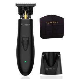 Supreme Trimmer T Shaper - Quiet Cordless Beard & Hair Trimmer for Men | 120 Min Runtime, Low Noise, Zero-Gap DLC Blade | Ideal for Sensitive Skin, Kids & Elderly | ST5206