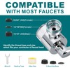 BREADEEP 1080º Sink Water Filter Faucet, Splash-proof Sink Faucet Extender