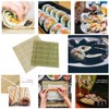 nanaxagly 1 Pack Bamboo Sushi Rolling Mat, 9.5" x 9.5",