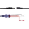 TronicsPros 2pcs LED Strip Light Inline On/Off Switch Cable DC