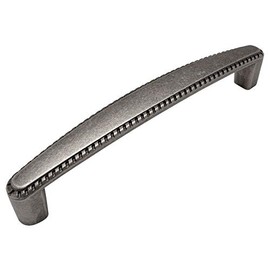 10 Pack - Cosmas 4112WN Weathered Nickel Rope/Scroll Cabinet Hardware Handle Pull - 5" Inch (128mm) Hole Centers