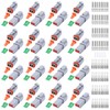 134 PCS Deutsch DT Grey 2 Pin Connectors 16 Set,