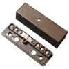 6 Way Alarm Junction Box - Surface Mount - Brown