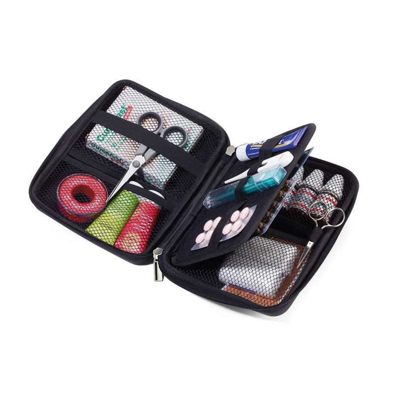 TROIKA Travel CASE – CBO11/BK – Organizer case with Zipper