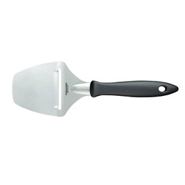 Fiskars Essential 1065587 Cheese Slicer with Stainless Steel Blade, Plastic/Stainless Steel, Length: 21.5 cm, Black/Silver