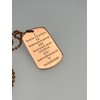 Generic 10 Ten Commandments double sided PRAYER RELIGION SOLID COPPER