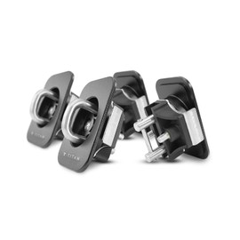 TITAN ANCHORS Retractable Truck Bed Tie Down Anchors Compatible with 2017-2025 Ford F450 Super Duty | 4-Pack